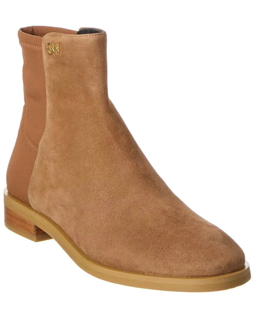 Street Sound Stuart Weitzman Kye City Suede Bootie