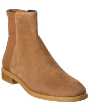 Stuart Weitzman Kye City Suede Bootie Low Profile