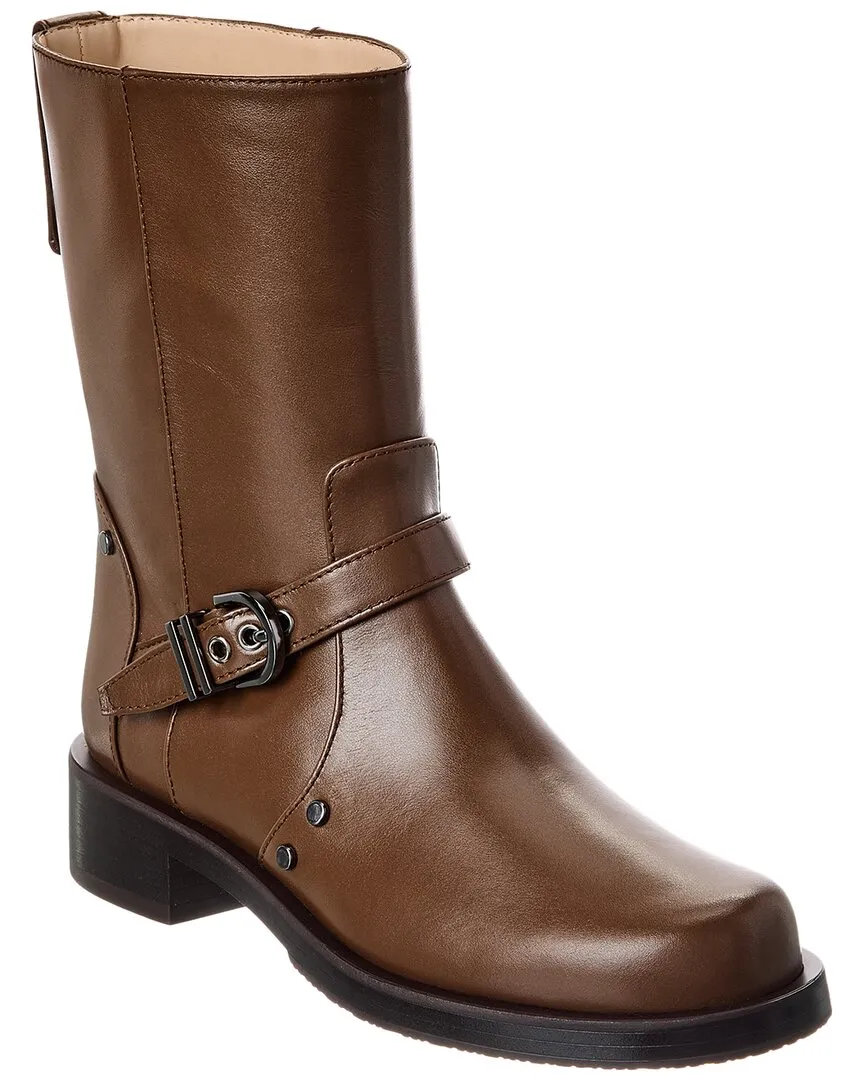 Stuart Weitzman Maverick Leather Bootie Padded Interior Rough Terrain Ice Road