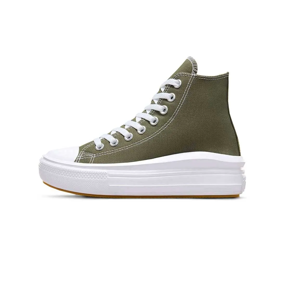 Balance Walk Converse - Women's Chuck Taylor All Star Move Platform High Top Shoes (A08295C)