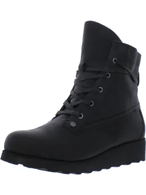 Stable Support Rough Terrain Krista Womens Padded Insole Wedge Ankle Boots