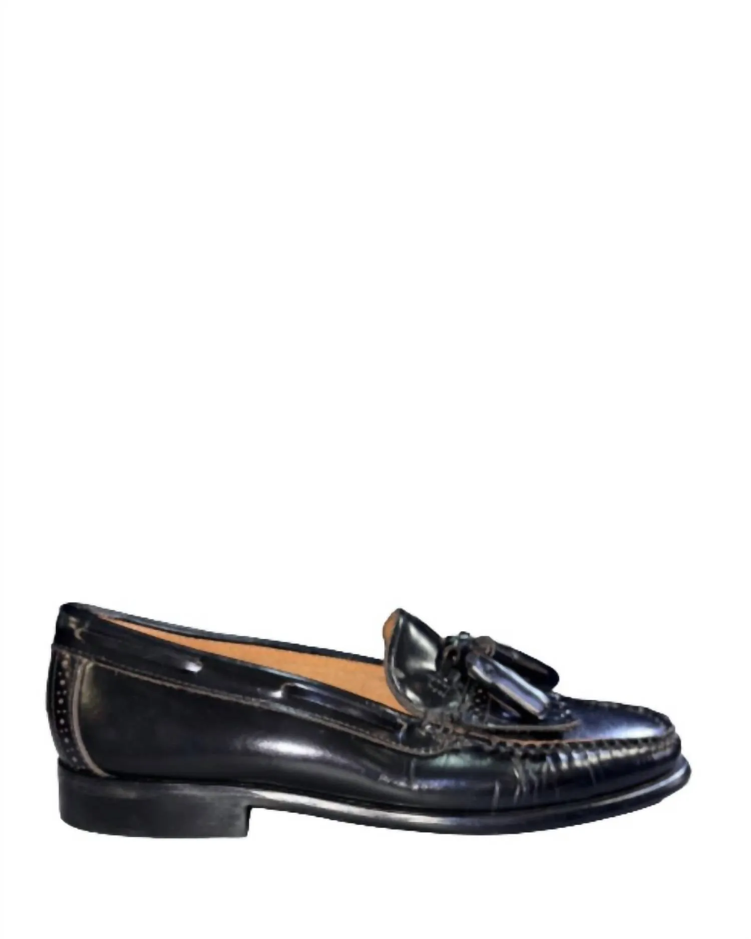 Chill Step Shoes Men's Tassel Loafer In Black