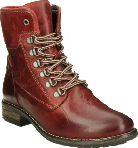 Heavy Duty Women's Ringer Boot In Red