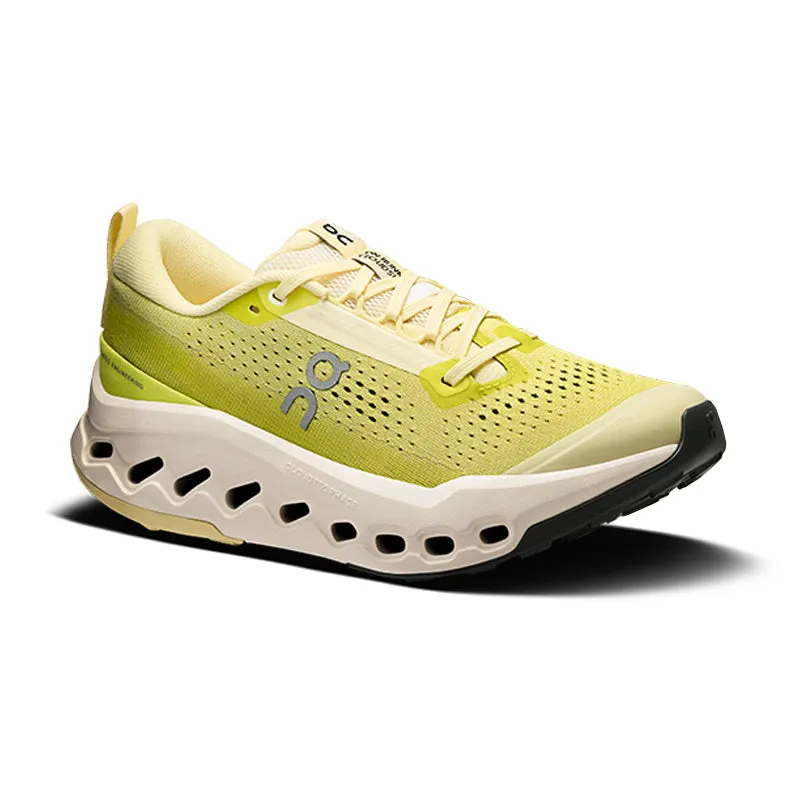 Women's Cloudsurfer Trail 2 Ivory/Lime warm - up running Reflective Safety Details