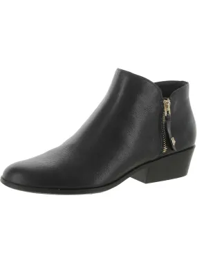 Womens Leather Ankle Booties Arctic Cool
