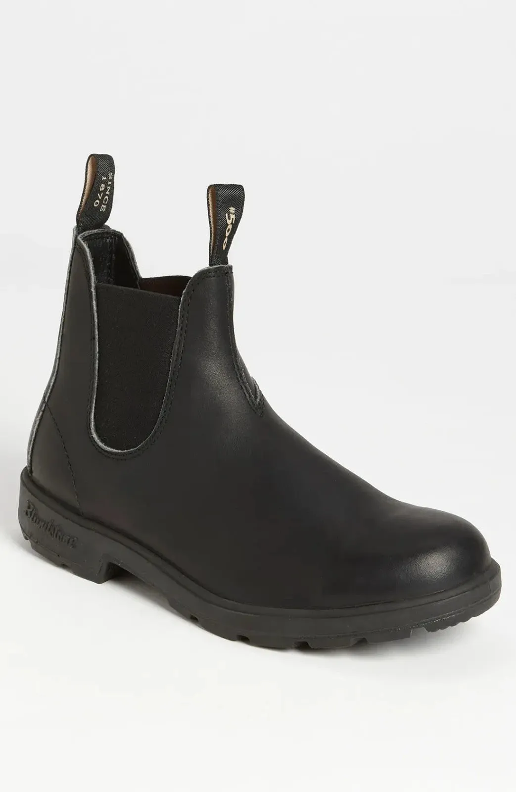 Stylish Look Daily Commuter Blundstone 510 Boots Men's  Black Leather Round Toe Ankle Chelsea FD1436