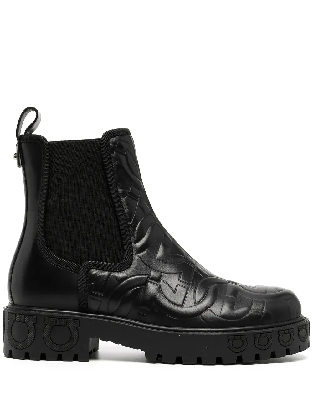 Flex Groove Engineering Ferragamo Varsi Ankle Boots