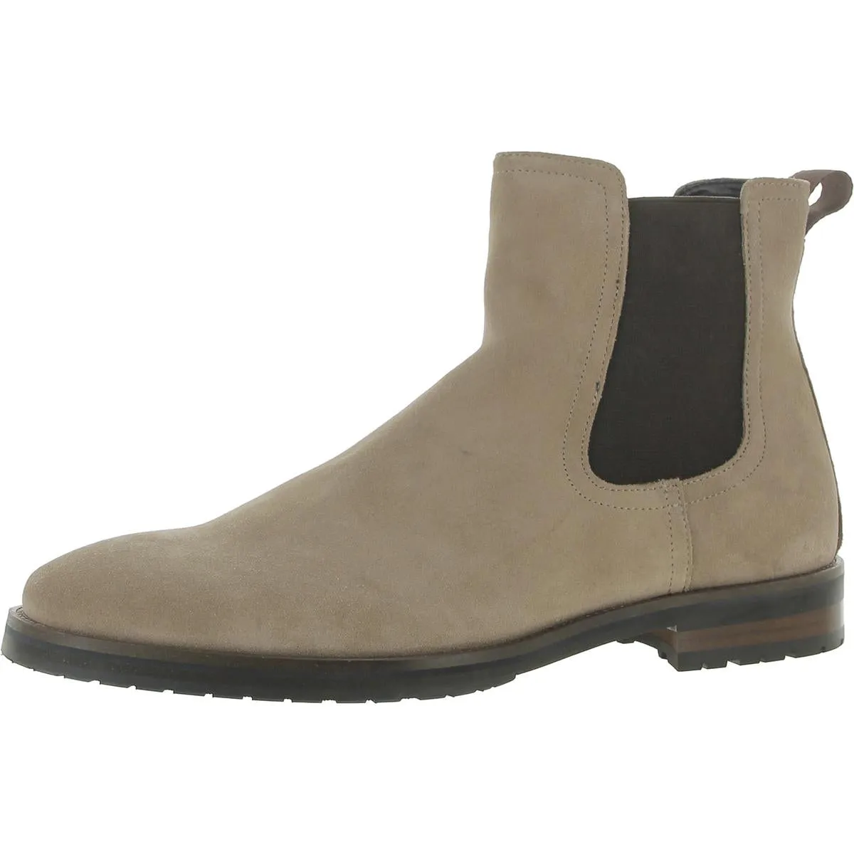 Sverne Mens Suede Ankle Chelsea Boots Flex Groove Technology Relaxed Vibe