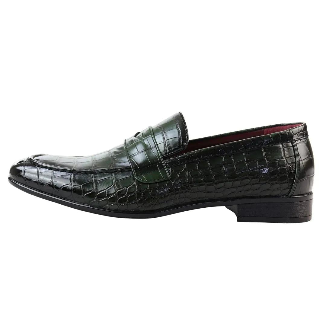 Slim Edge Look Bold Slip On Formal Loafers