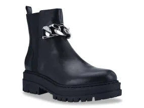 Women's Parrie Bootie In Black Anti-bacterial