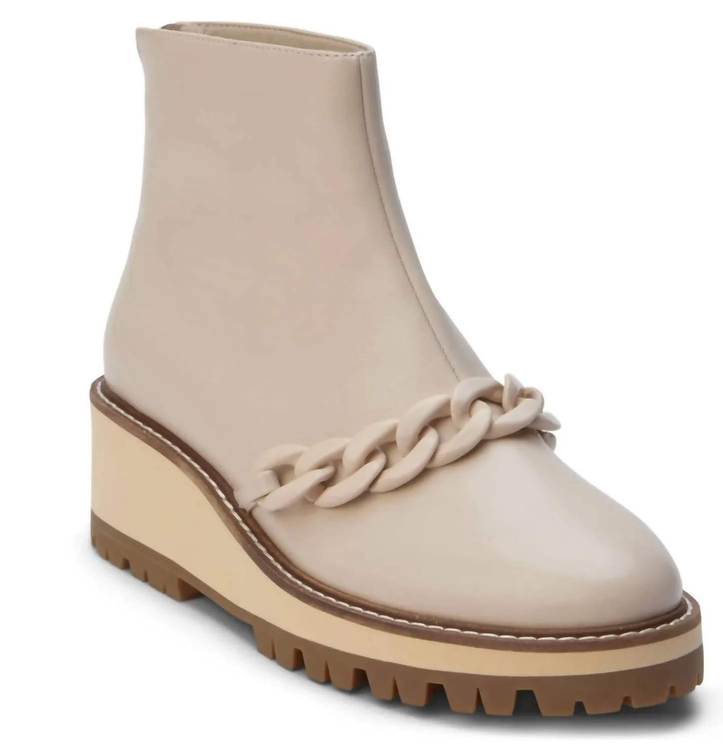 Fall Ready Rural Terrain Women's Sycamore Wedge Bootie In Natural