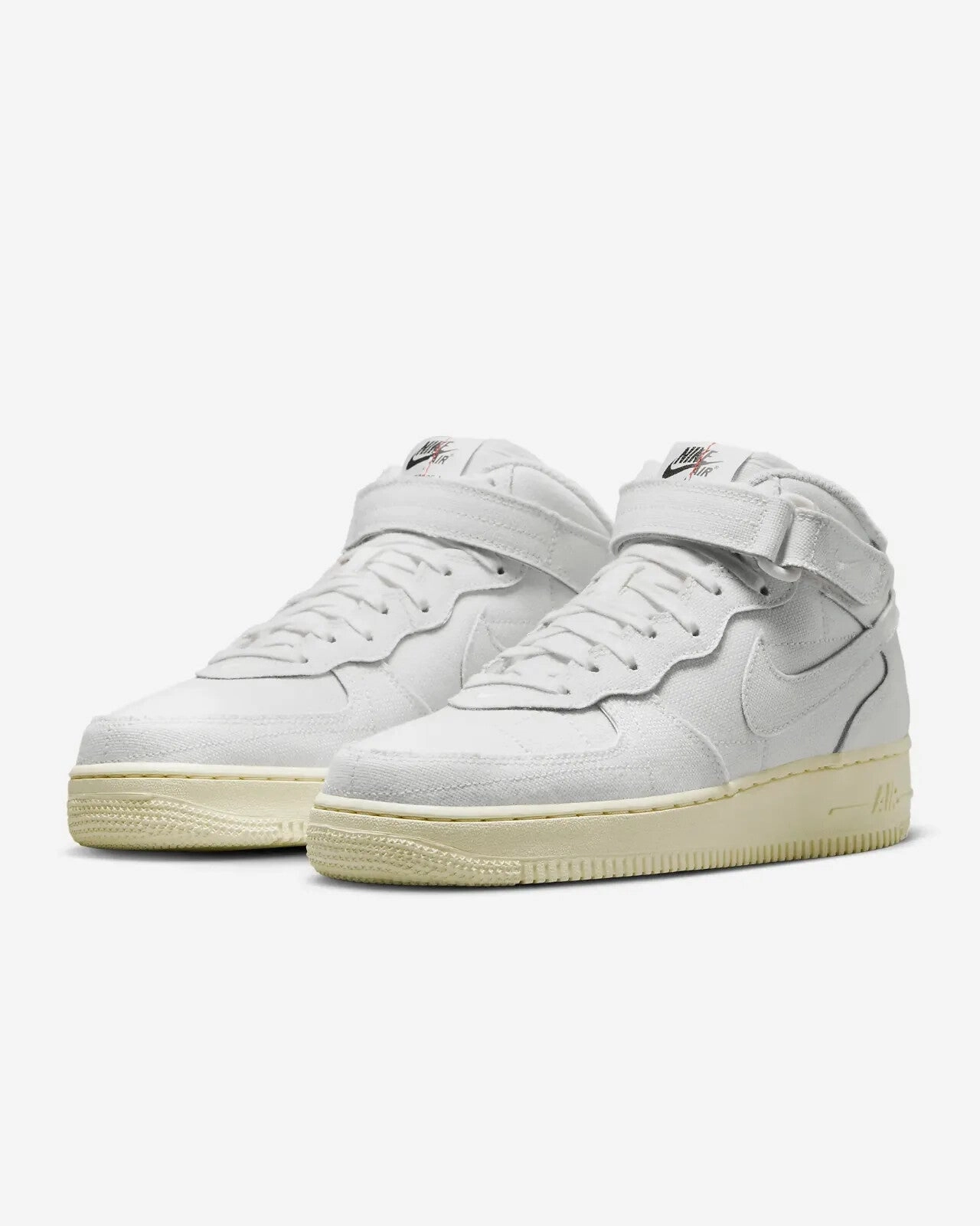 Nike Air Force 1 '07 Mid LX DZ4866-121 Women's US 6 White Leather Shoes GBNC115 Durable Build