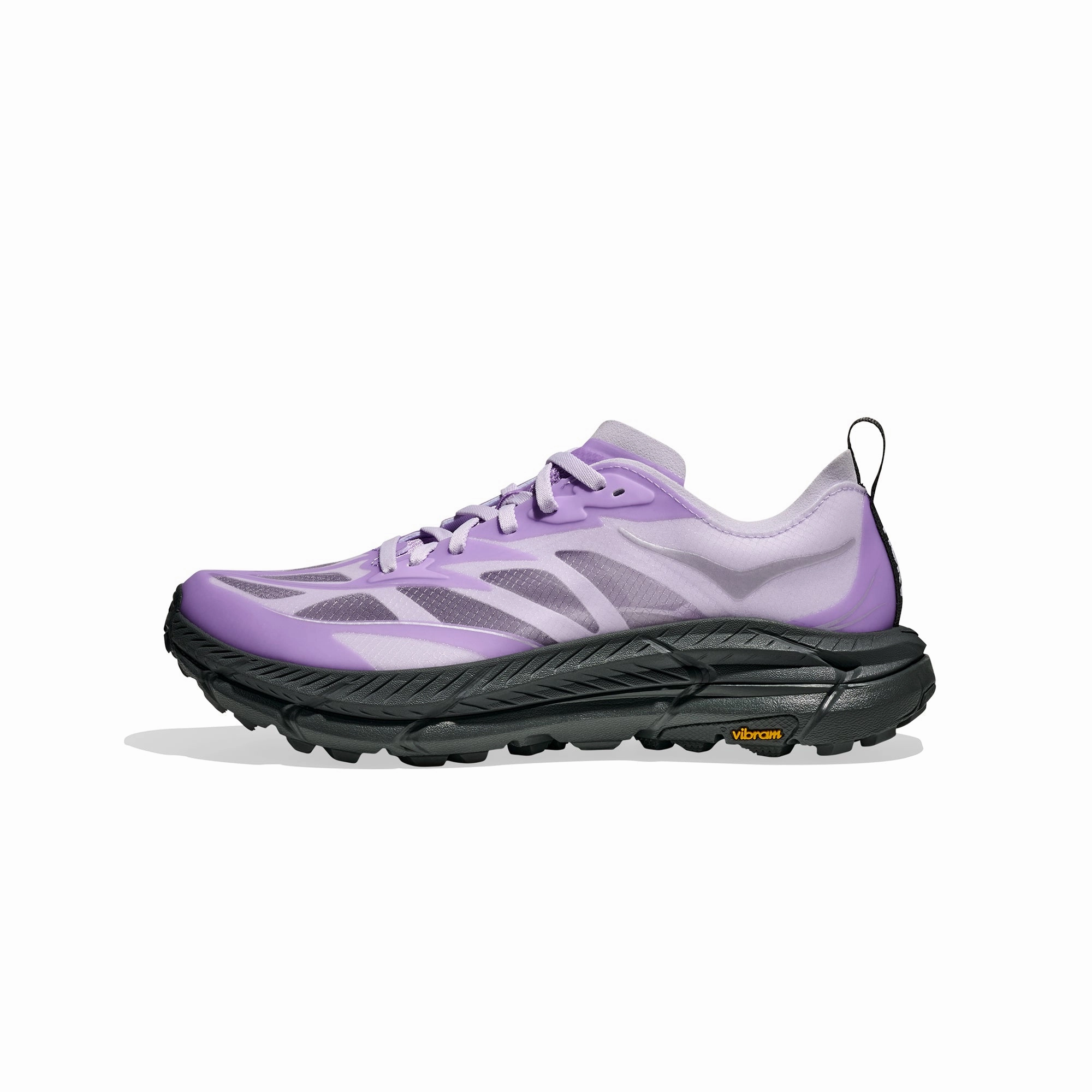 Hoka U Mafate Speed 4 Lite Shoes clearance running on a wooden track shoes