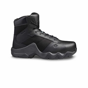 Compression Molded EVA Multi Density Foam Terra - Unisex 6 Inch EKG Stealth Composite Toe Safety Boots (TR0A4NRYBLK)