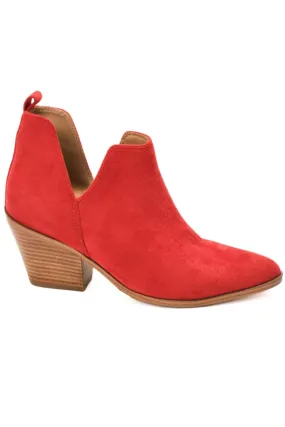 Low Profile Active Nomad Construction Fit Women's Sassy Bootie In Red