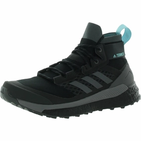 Adjustable Fitment Terrex Free Hiker Womens Faux Leather High-Top Sock Sneakers