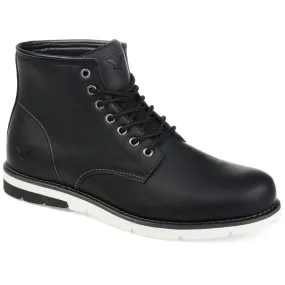 High Heel Elastic Ankle Territory Men's Axel Ankle Boot