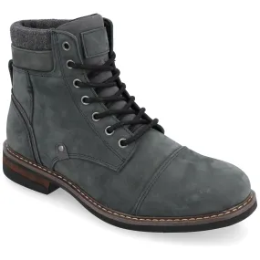 Easy on Modern Lines Territory Yukon Cap Toe Ankle Boot