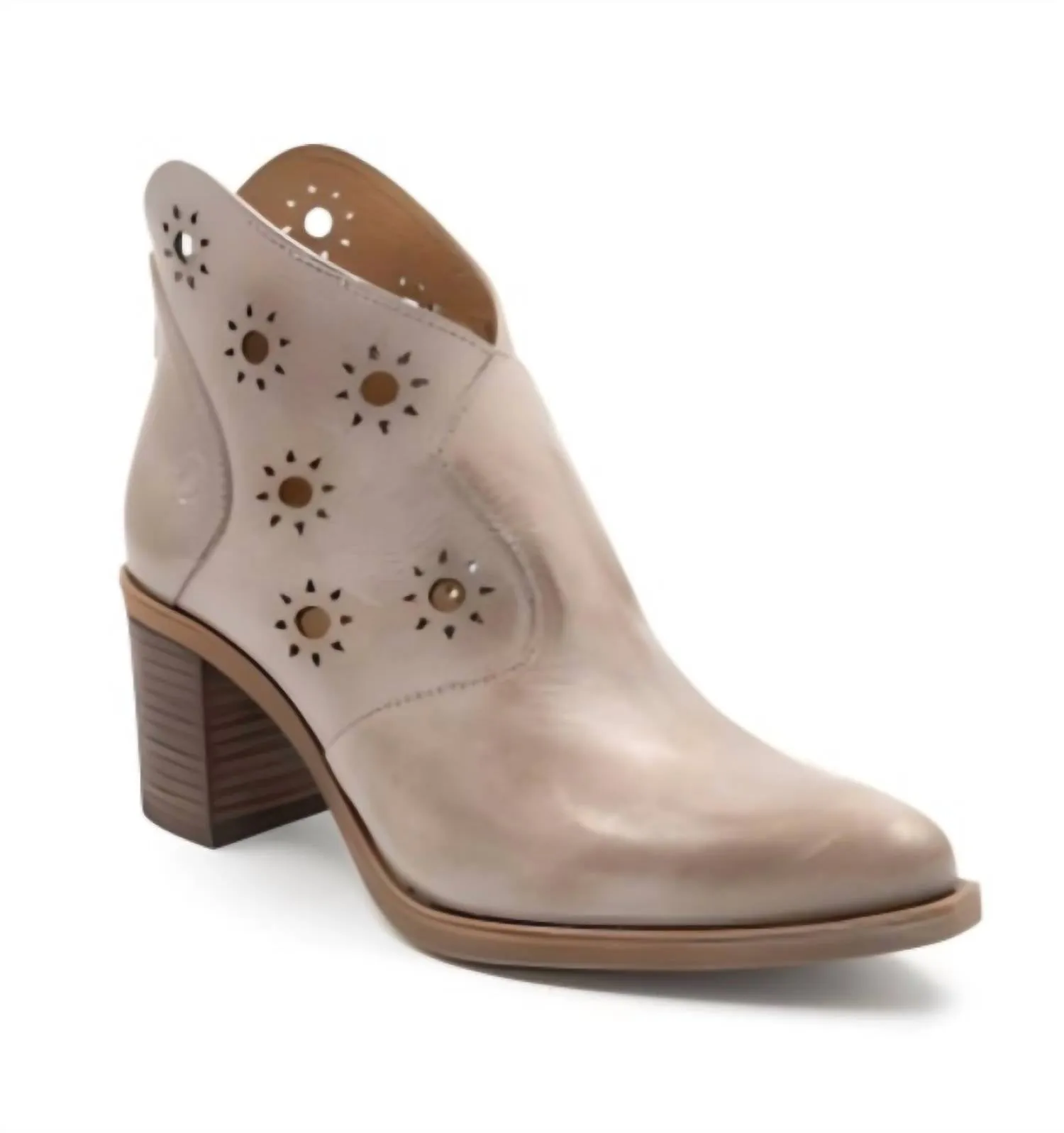 Trendy Footwear Protective Finish Weather Resistant User Terry Bootie In Taupe