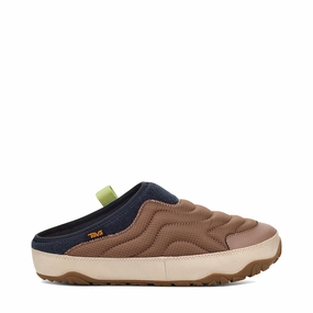 Lightweight Mesh Teva Women's ReEMBER Terrain Slip On Clog in Caribou