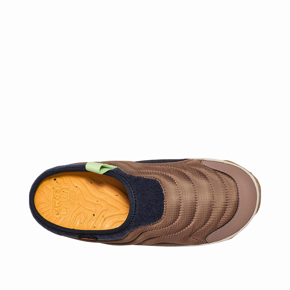 Flexible Material Teva Women's ReEMBER Terrain Slip On Clog in Caribou