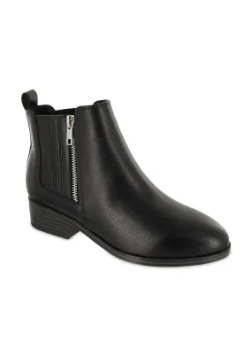 Benicio Side Zip Booties In Black Tumble Seamless Comfort Comfort Seeker Outdoor Daily