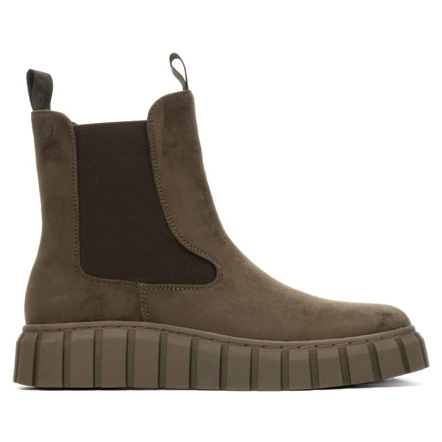 Women's Refresh 173088 Booties In Kakhi Seamless Interior Construction