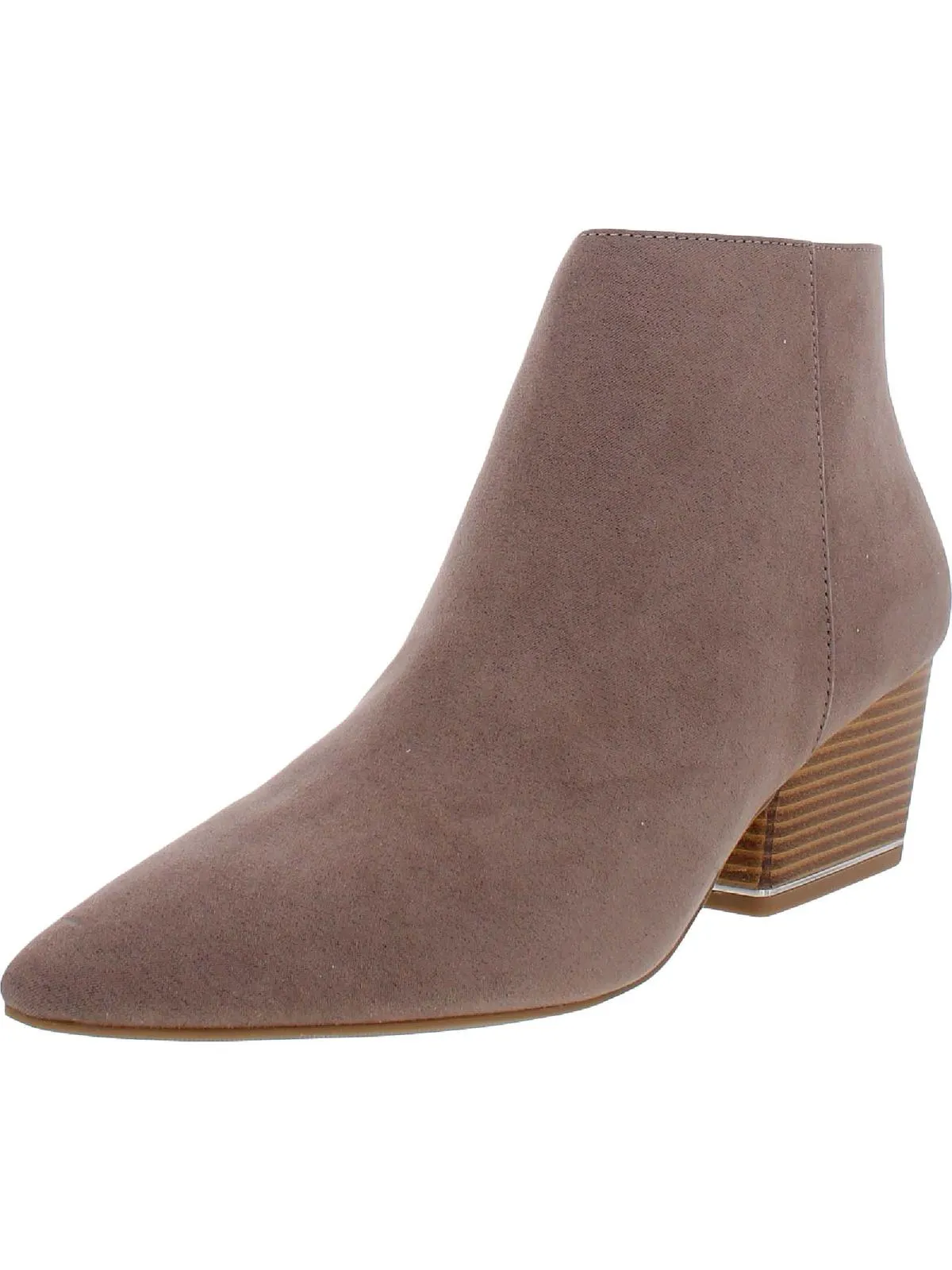 Quick Dry Technology Armena Womens Faux Suede Pointed Toe Ankle Boots