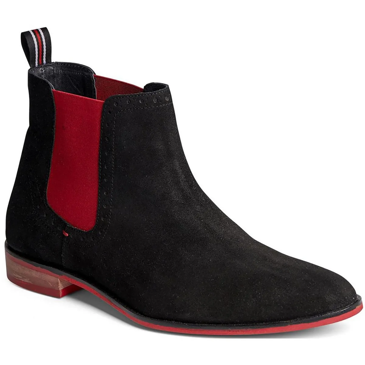 Mantra Mens Colorblock Suede Chelsea Boots Hard Trail Lace Up