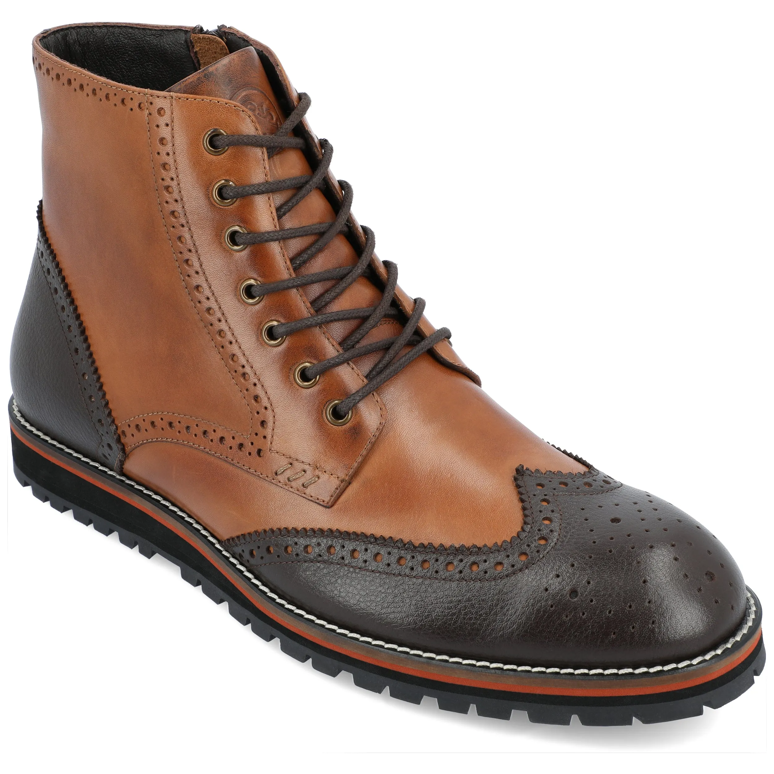 Thomas & Vine Elijah Wingtip Ankle Boot Fashion Utility