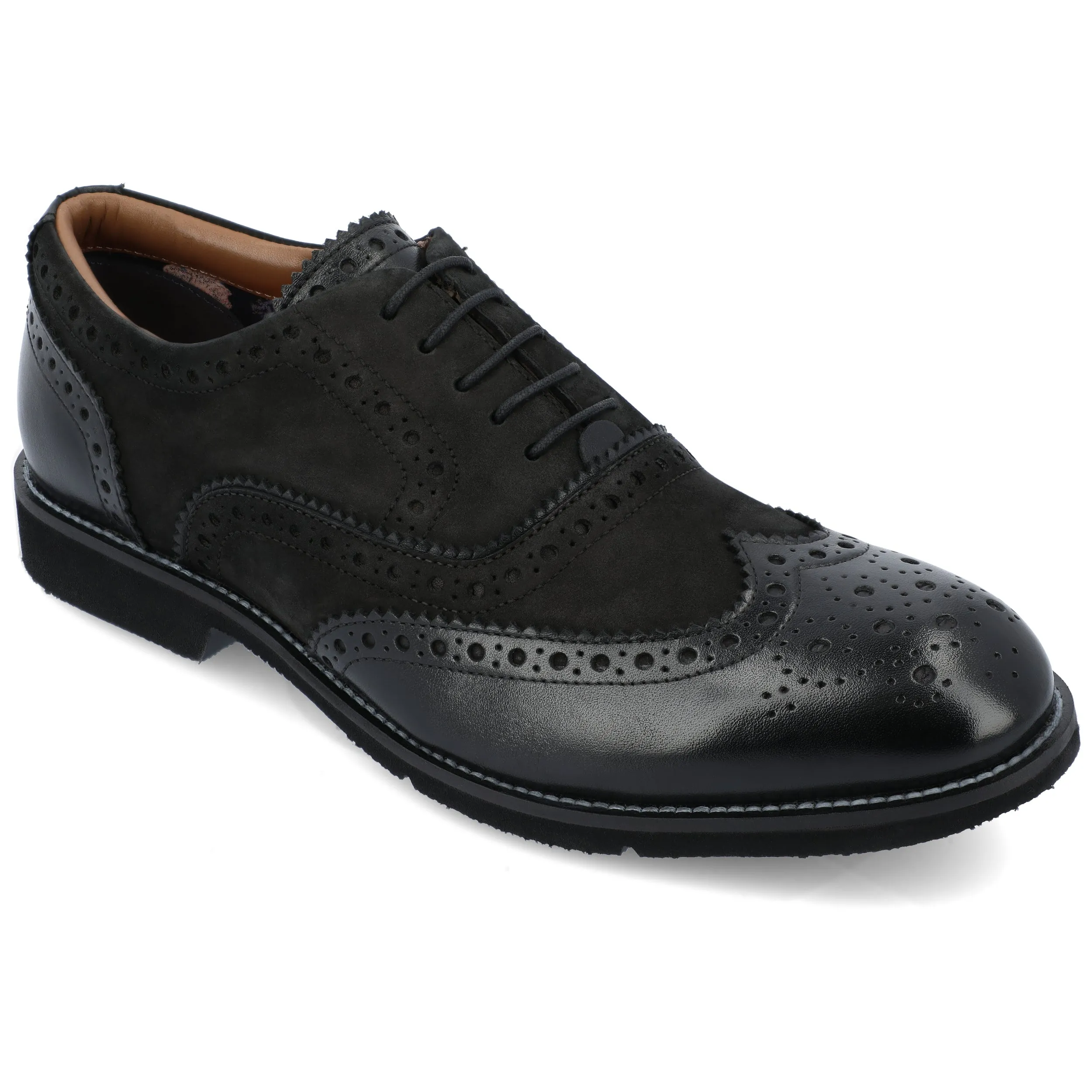 Thomas & Vine Covington Brogue Oxford Event Ready Contemporary Look