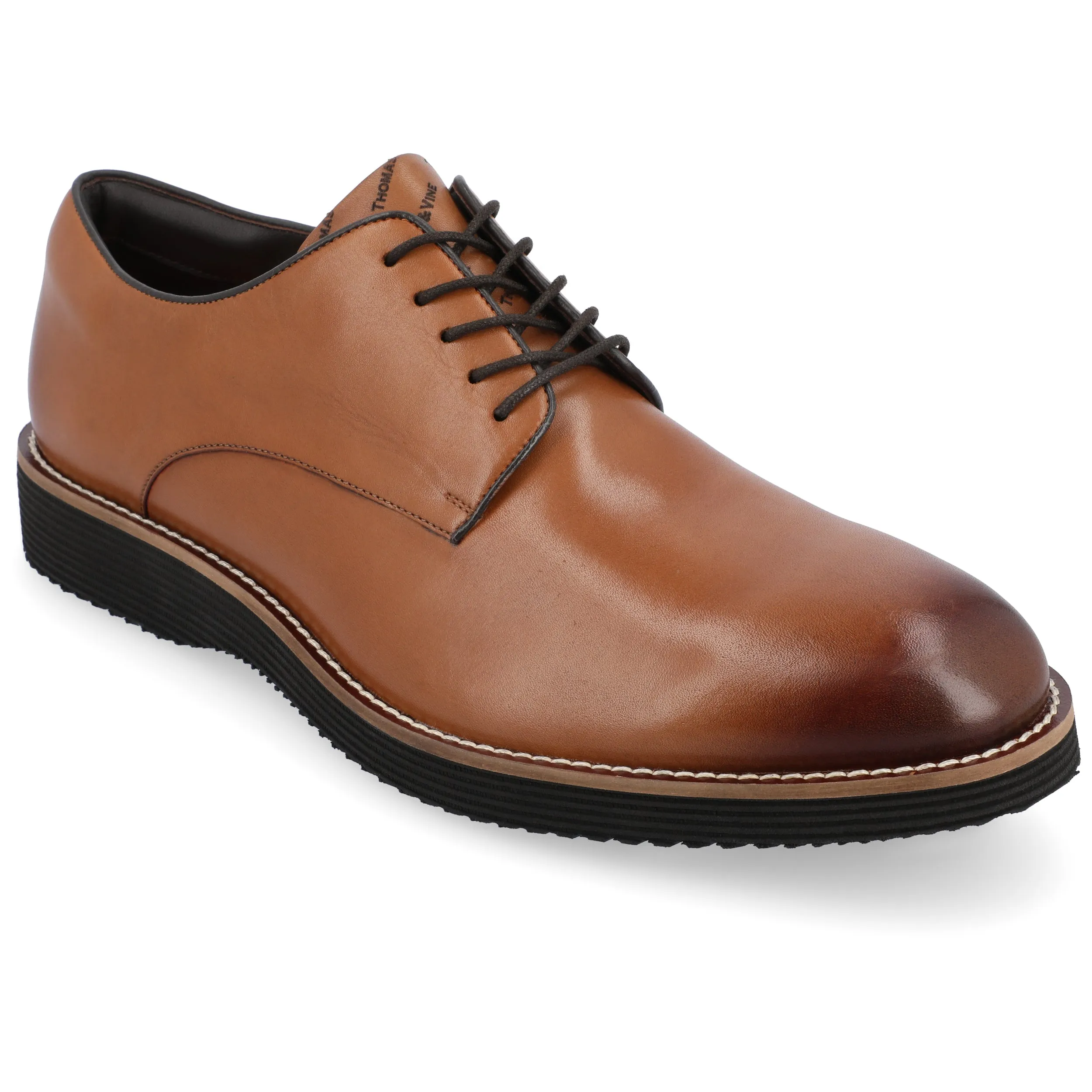 Boardroom Style Refined Edge Thomas & Vine Latimer Plain Toe Derby