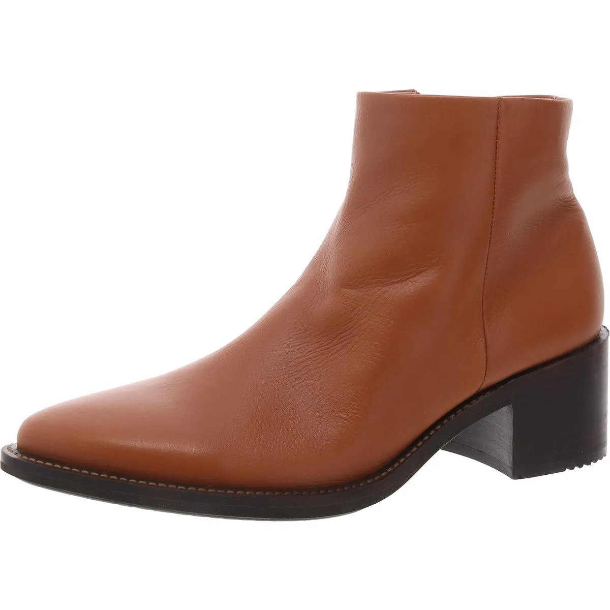 Shape 35 Womens Leather Embossed Ankle Boots Impact Diffusion Layer All Weather Windy Weather