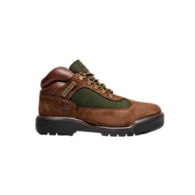 Timberland Field Boot Mid Lace Up Waterproof Dark Brown Nubuck  TB-0A18A6-D47 Men's Silent Step Eco Material Rural Traveler