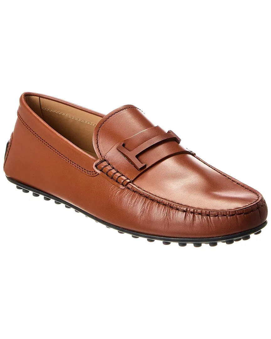 TOD??s City Gommino Leather Loafer Travel Style