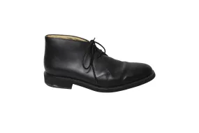 Tod's Desert Boots in Black Calfskin Leather Relaxed Vibe Lightweight Construction