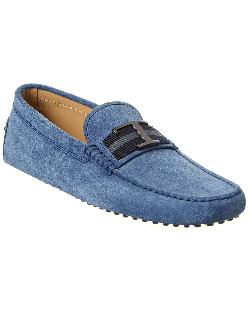 Cushioned Insole TOD??s Gommini Suede Loafer