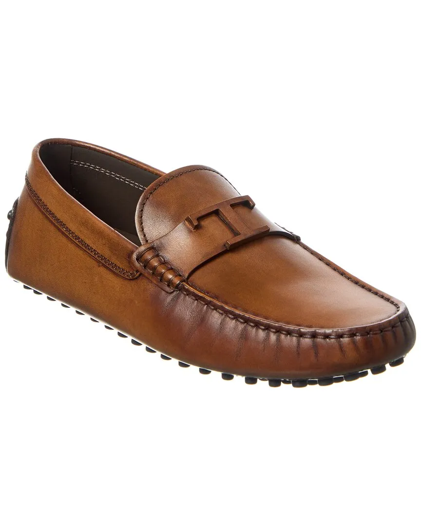 TOD??s Gommino Leather Loafer Smooth Zone Step Comfort