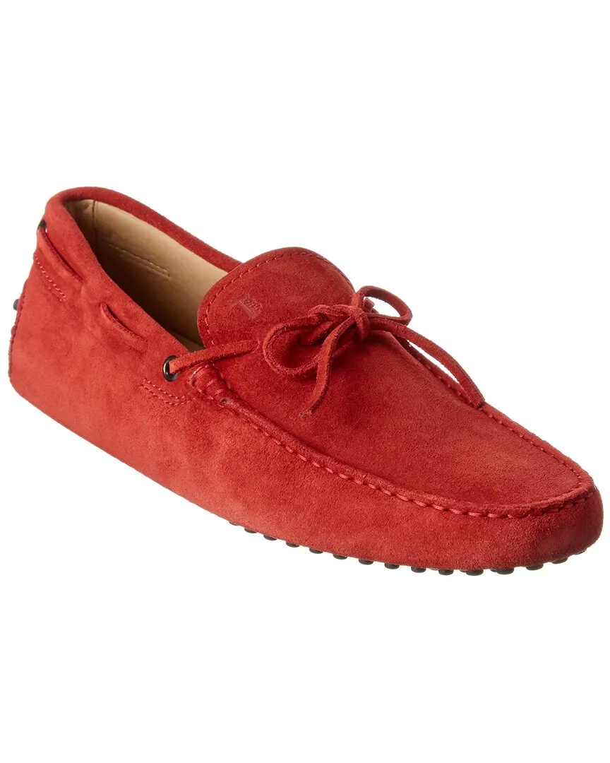 TOD's Gommino Suede Driver Light support Effortless Style