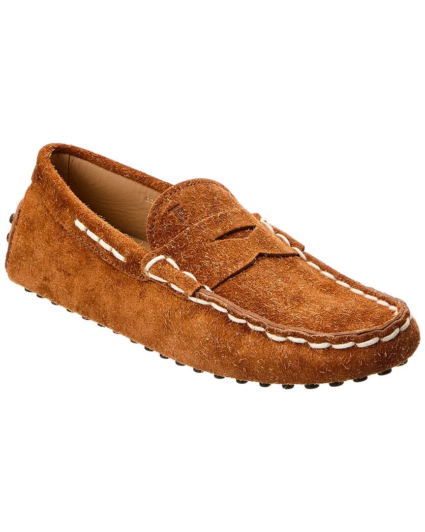 Outsole Traction Slip On TOD??s Gommino Suede Loafer