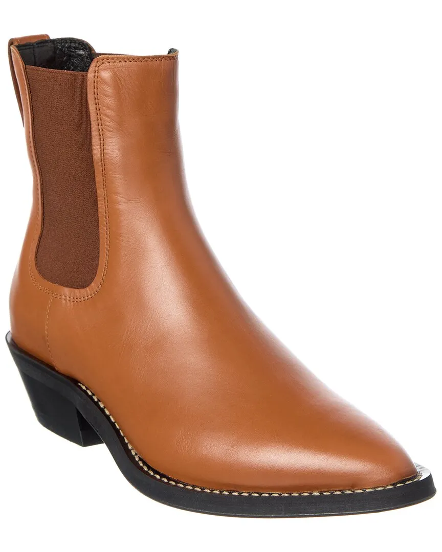 Protective Finish Rough Trail Hiker Coffee Shop TOD??s Leather Bootie