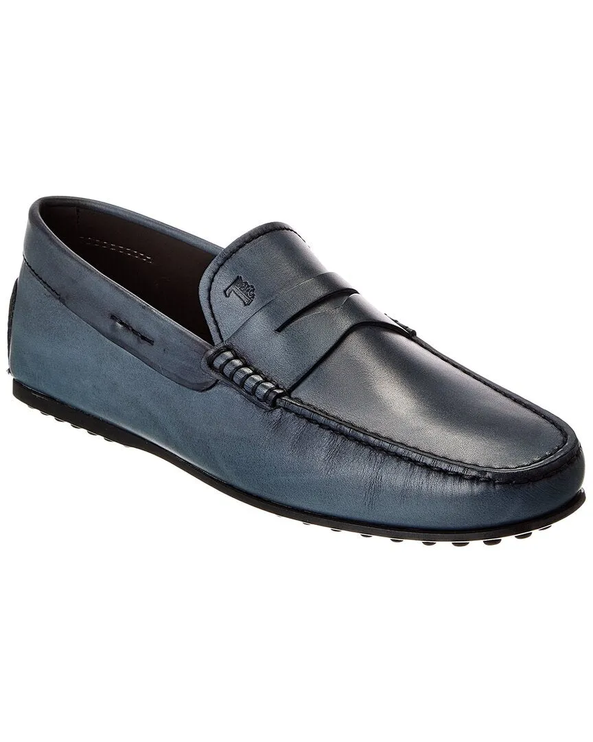 Comfy Slip Fit TOD??s Leather Loafer