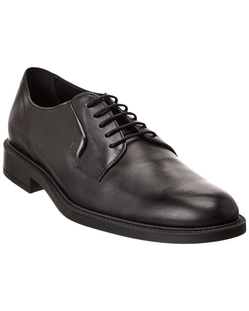 TOD??s Leather Oxford, 7 Quick Slip