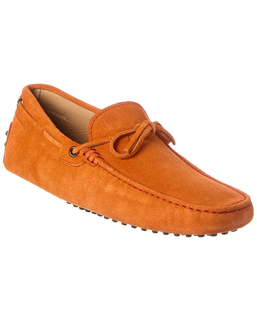 Air Flow Comfort TOD??s New Laccetto New Gommini Suede Loafer
