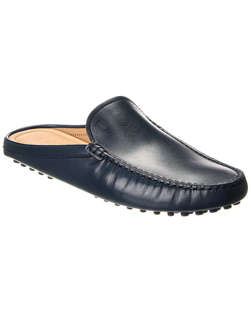 Urban Style Comfy Step On TOD??s Sabot Leather Loafer