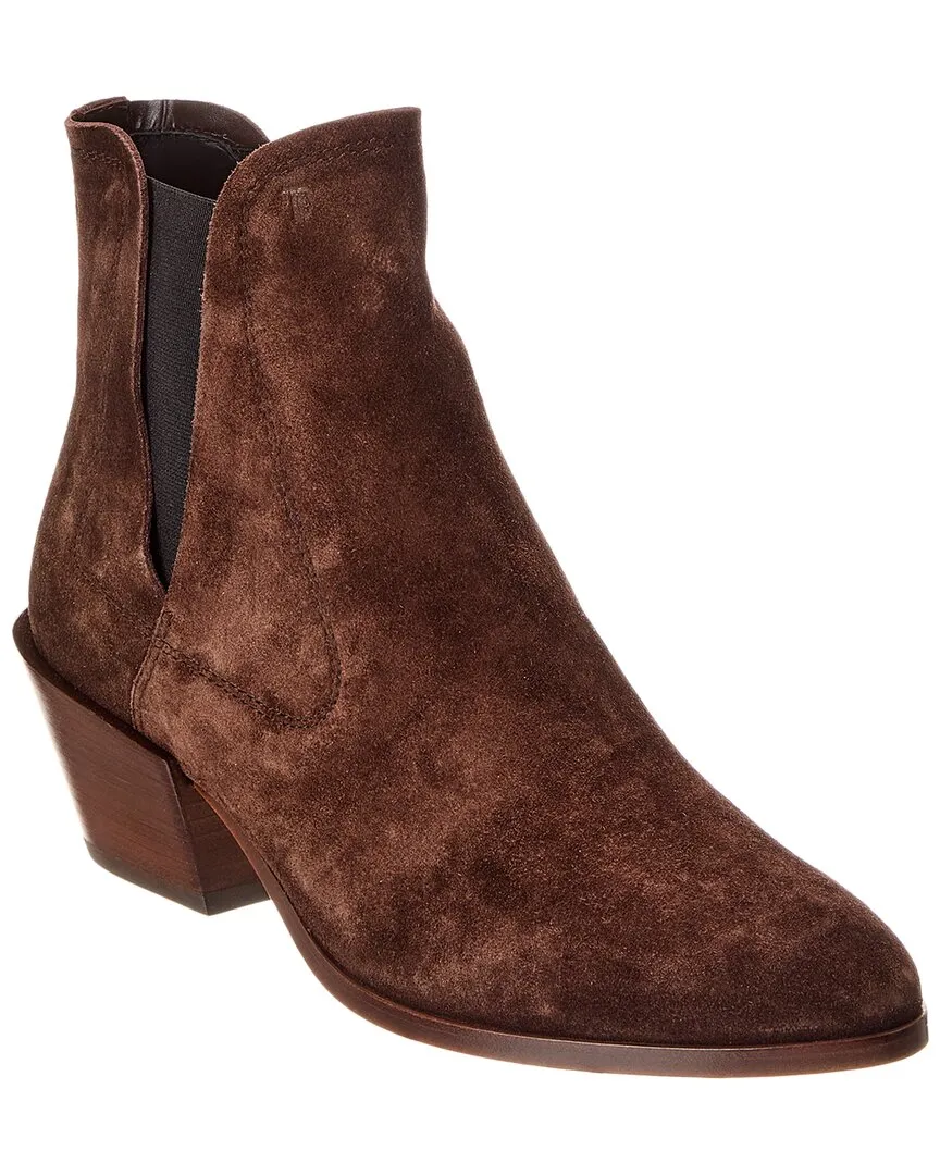 TOD??s Suede Boot Impact Resistant