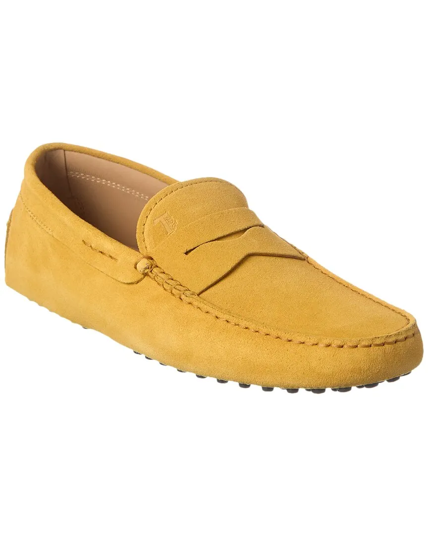 Convenient Slip On TOD??s Suede Driver