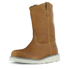 10" Wellington Soft Toe Work Boots for Men and Safety Footwear and Electrical Hazard Rated Breathable Comfort Seeker