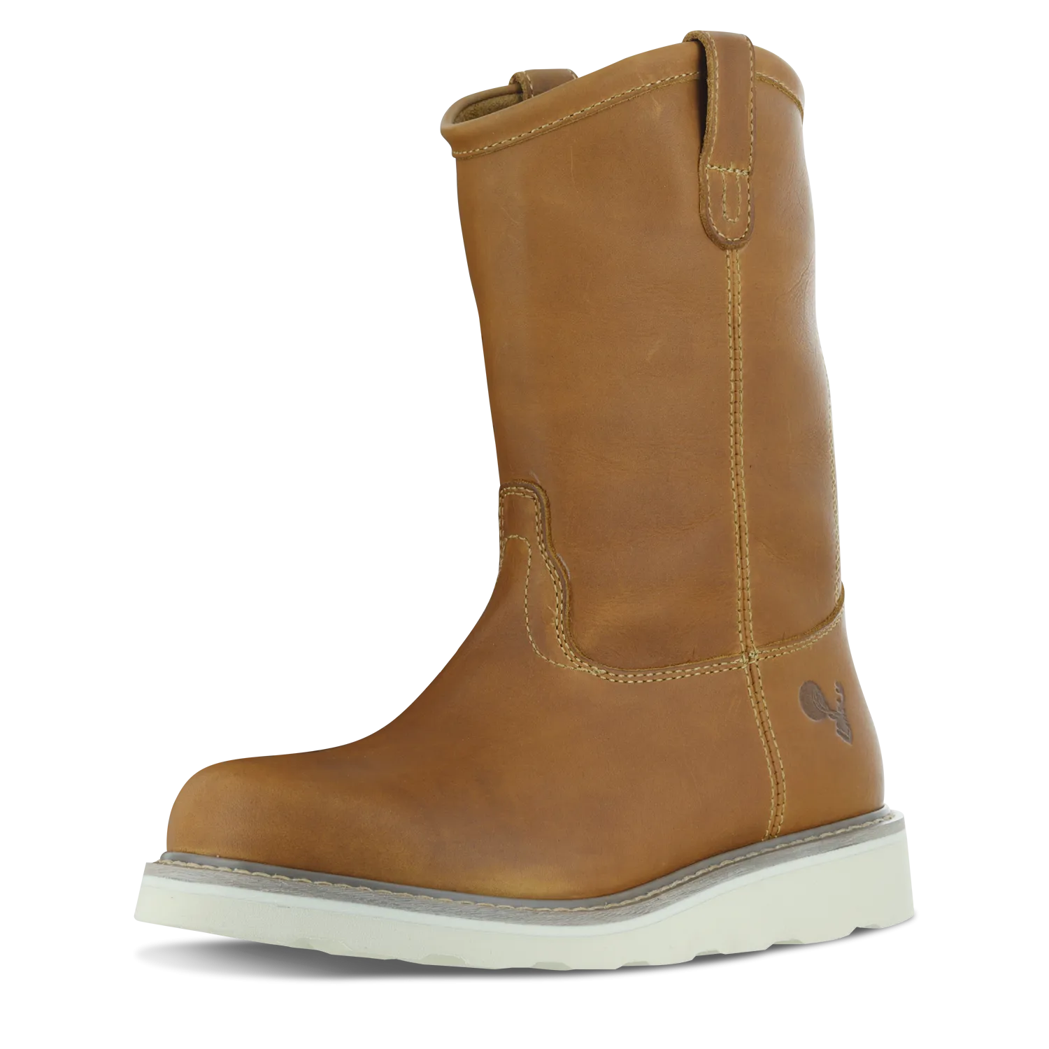 Warm And Comfortable Reliable Grip 10" Wellington Soft Toe Work Boots for Men and Safety Footwear and Electrical Hazard Rated