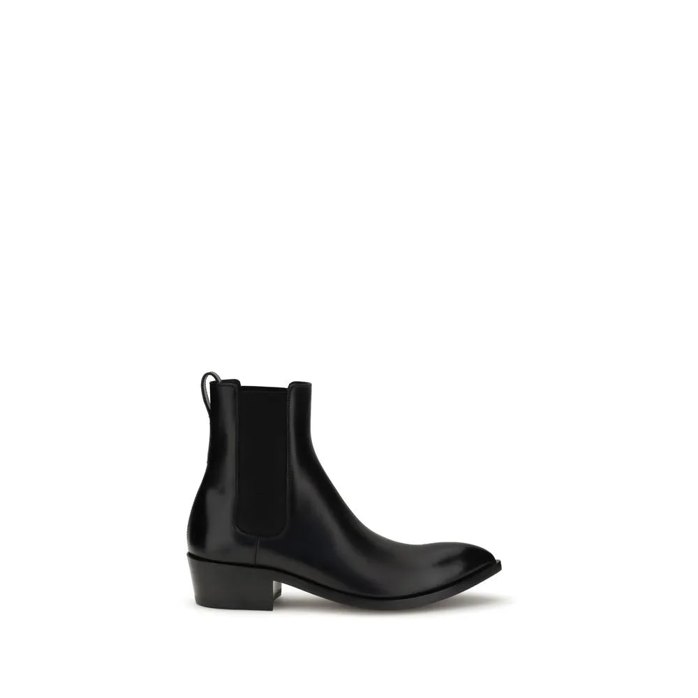 Day To Night Eco Material All Day Wear Tom Ford Chelsea Ankle Men's Boots